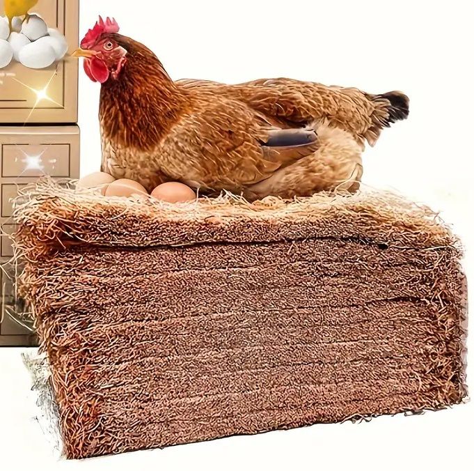 Fiber Bird Nesting Pads - Pack of 5 (Coconut Shell)