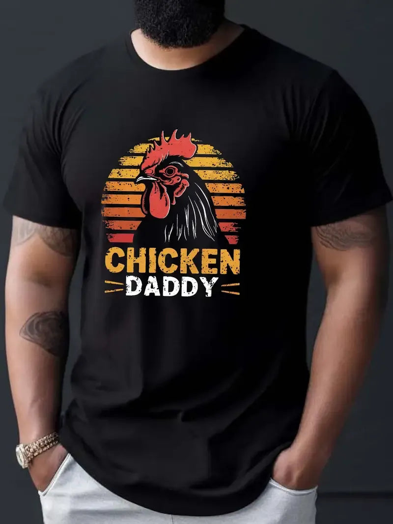 Men's T-Shirt "Chicken Daddy" Short Sleeve