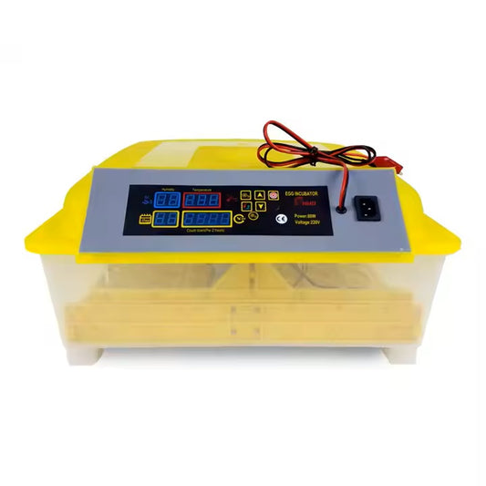 Automatic 56 - Egg Incubator with Dual Power Supply