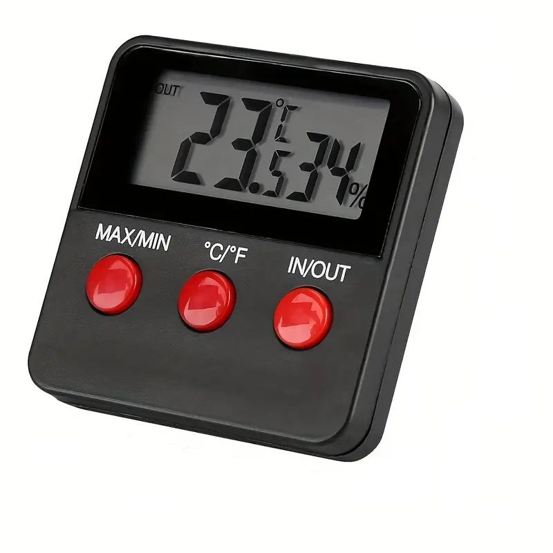 Digital Incubator Humidity & Temperature Meter LCD Display & Probe