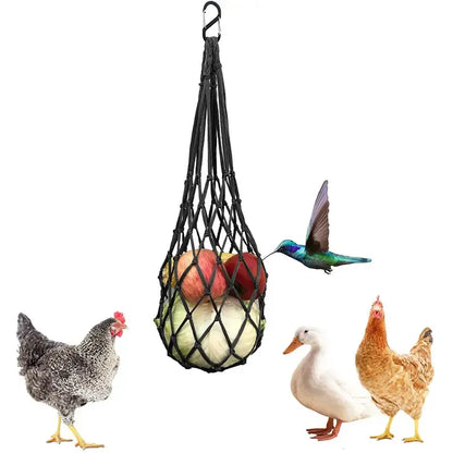 Durable Feeding Net for Hens, Geese, and Large Birds.