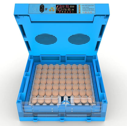 60 Egg Incubator Dual Voltage - Automatic Roller