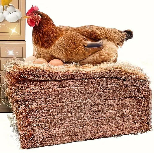 Fiber Bird Nesting Pads - Pack of 5 (Coconut Shell)