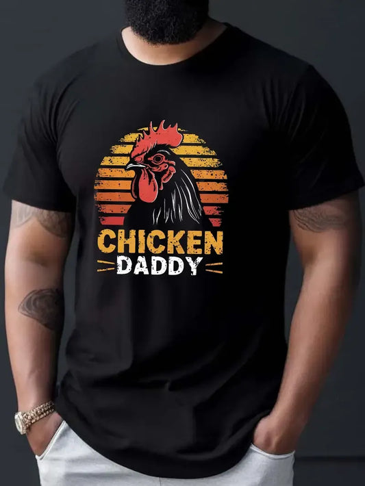 Men's T-Shirt "Chicken Daddy" Short Sleeve