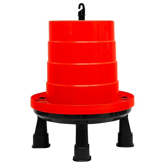 Standing Econo Tube Feeder with Plugs, Legs & Leg Extenders