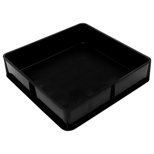 Square Foot Bath - Black