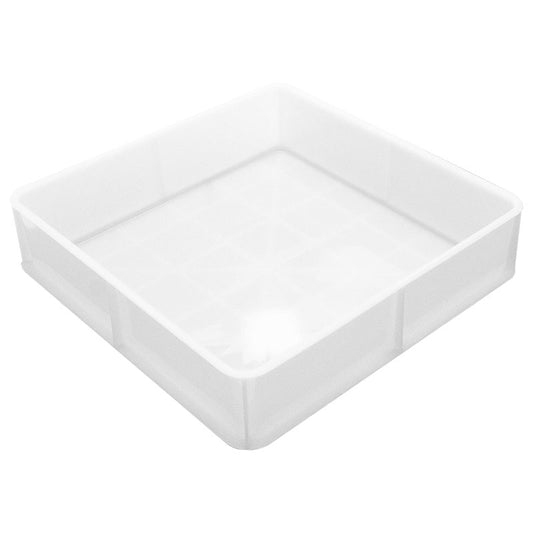 Square Foot Bath - White