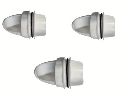 Plastic Automatic Gravity Chicken Feeders - Set of 3